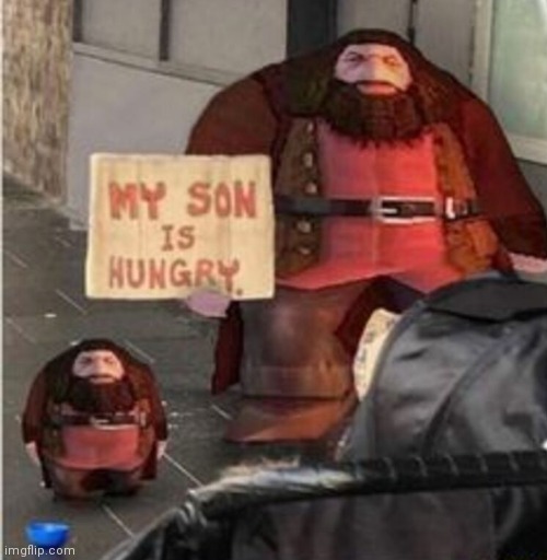 Ps1 Hagrid, because reasons | image tagged in ps1,hagrid,idk,but why why would you do that | made w/ Imgflip meme maker