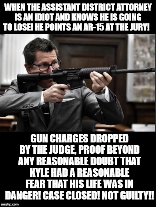 When the District Attorney is an Idiot and Knows he is going to lose! | image tagged in moron,idiot,democrat | made w/ Imgflip meme maker