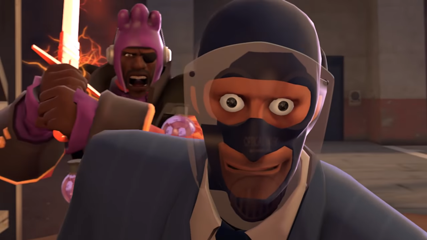 High Quality Spy's moment before disaster Blank Meme Template