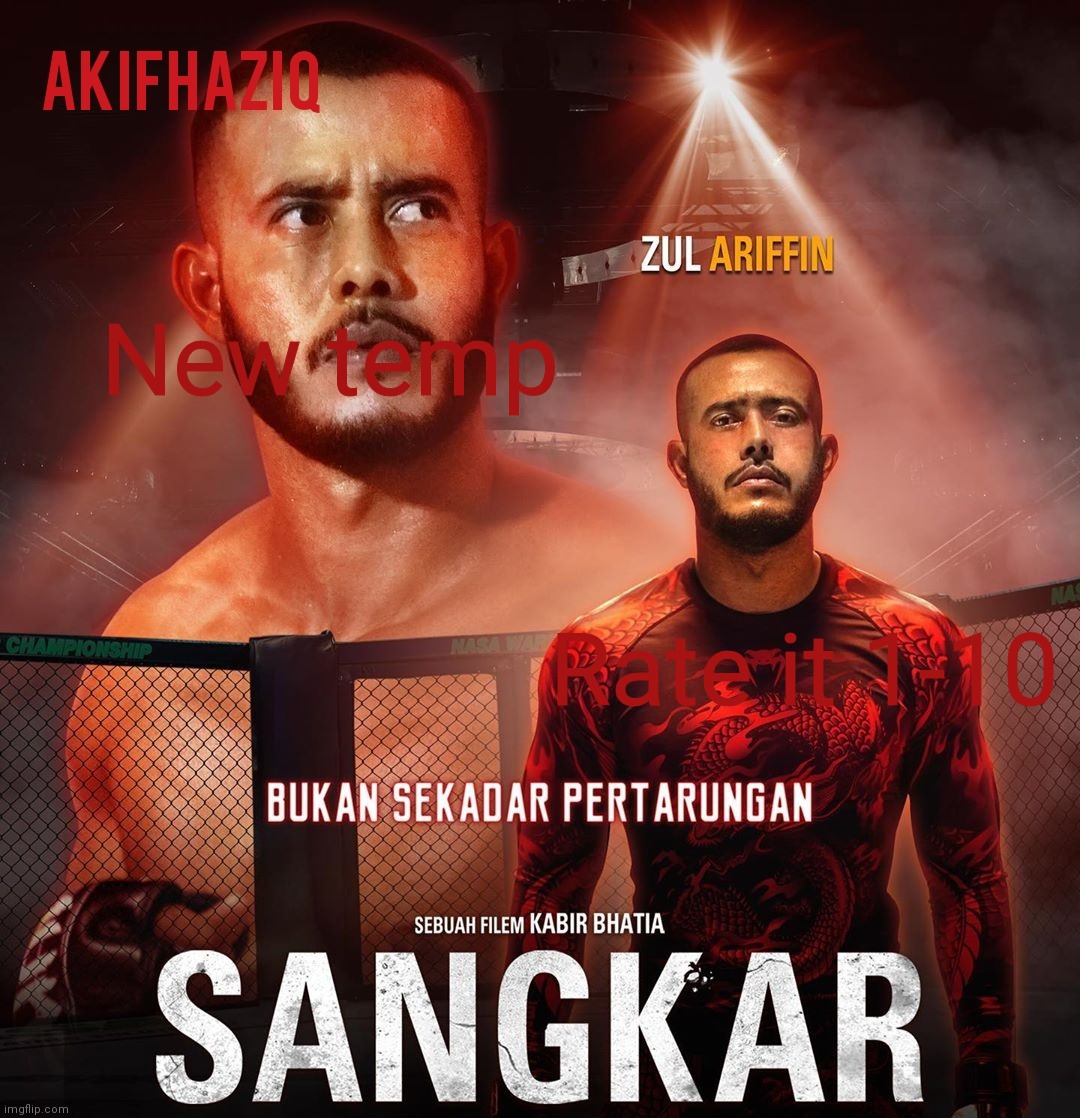 Akifhaziq sangkar template | New temp; Rate it 1-10 | image tagged in akifhaziq sangkar template | made w/ Imgflip meme maker