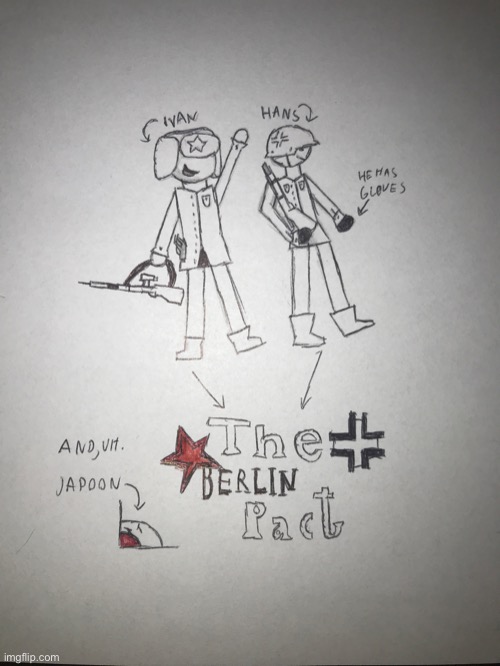 the german-russian duo nobody wanted. | image tagged in the berlin pact | made w/ Imgflip meme maker