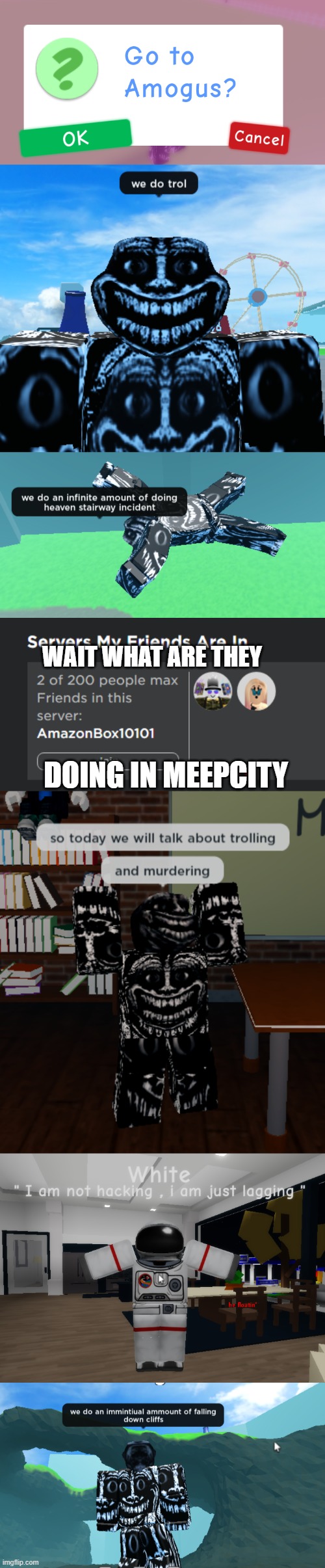 some roblox memes i made for no reason at all lol |  WAIT WHAT ARE THEY; DOING IN MEEPCITY | image tagged in roblox,memes,funny,roblox meme,funny memes,oh wow are you actually reading these tags | made w/ Imgflip meme maker