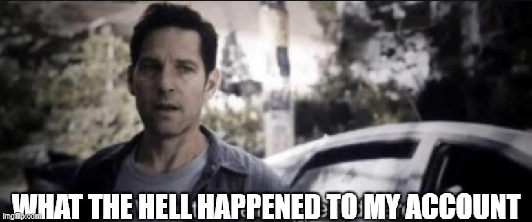 Cheez: I never said retro was lying | WHAT THE HELL HAPPENED TO MY ACCOUNT | image tagged in what the hell happened here | made w/ Imgflip meme maker