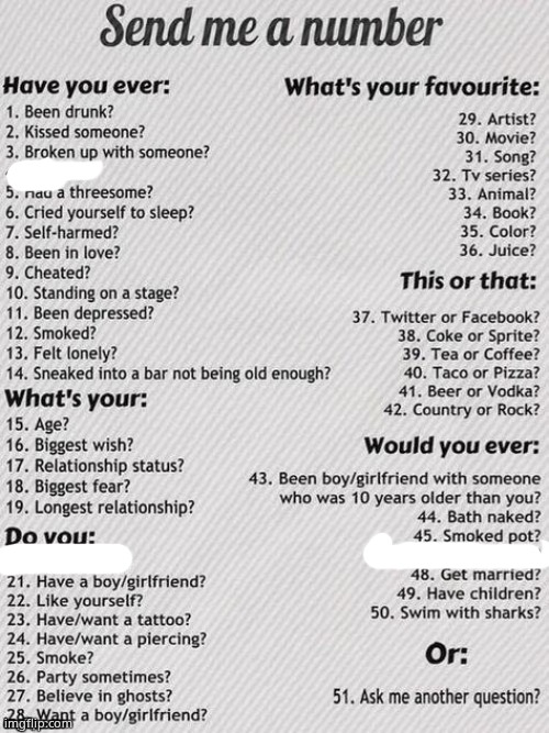image tagged in send me a number | made w/ Imgflip meme maker