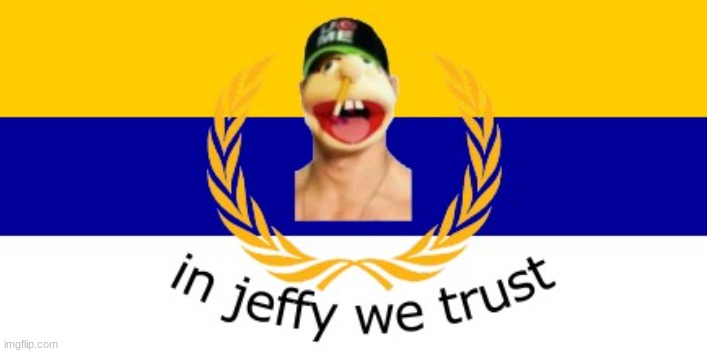 jeffylands flag i made | image tagged in jeffyland | made w/ Imgflip meme maker