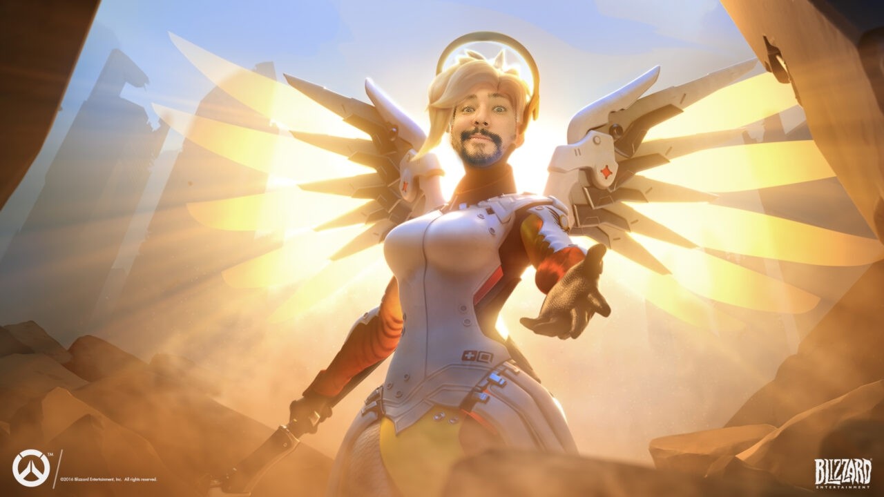 Frodo as Mercy Blank Meme Template