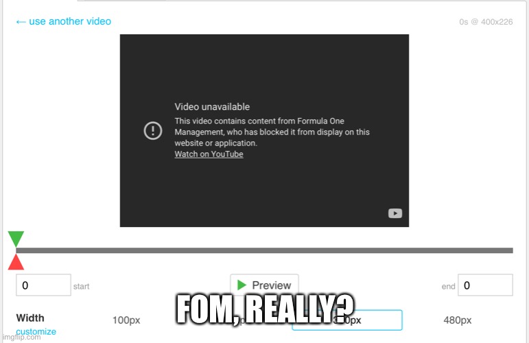 I’m trying to make a new announcement template, you won’t let me do that? | FOM, REALLY? | made w/ Imgflip meme maker