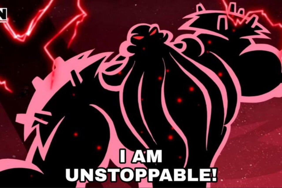 High Quality I AM UNSTOPPABLE Blank Meme Template