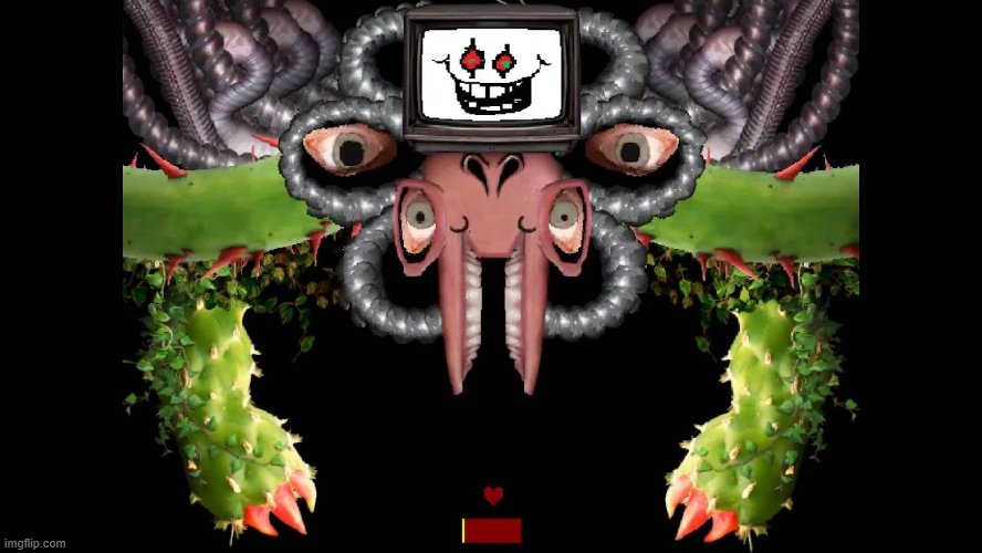 Omega Flowey Meme | image tagged in omega flowey meme | made w/ Imgflip meme maker