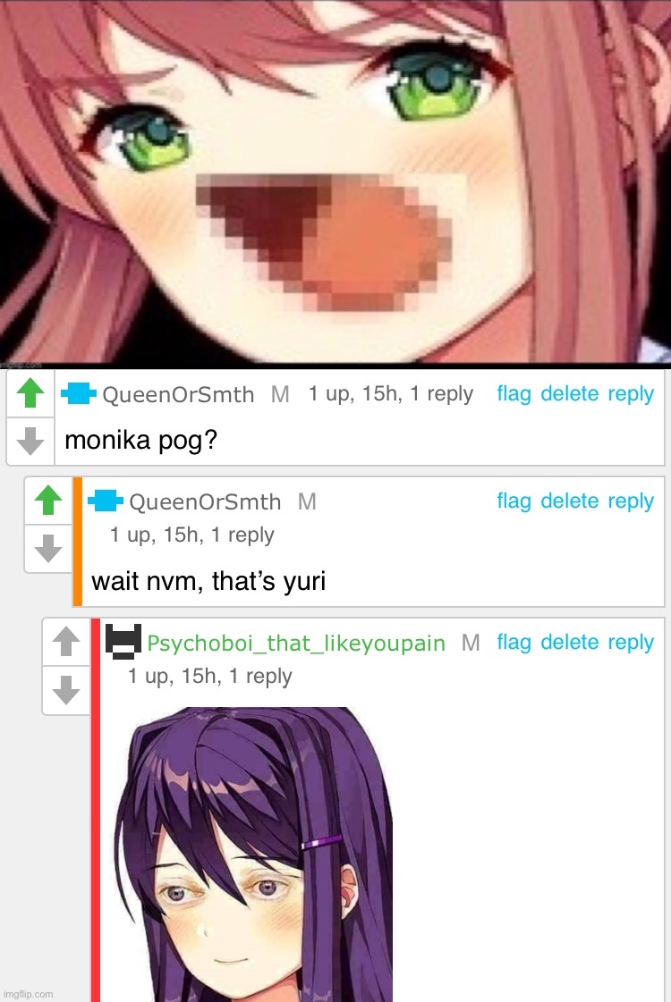 Yuri in immense pain rn | made w/ Imgflip meme maker