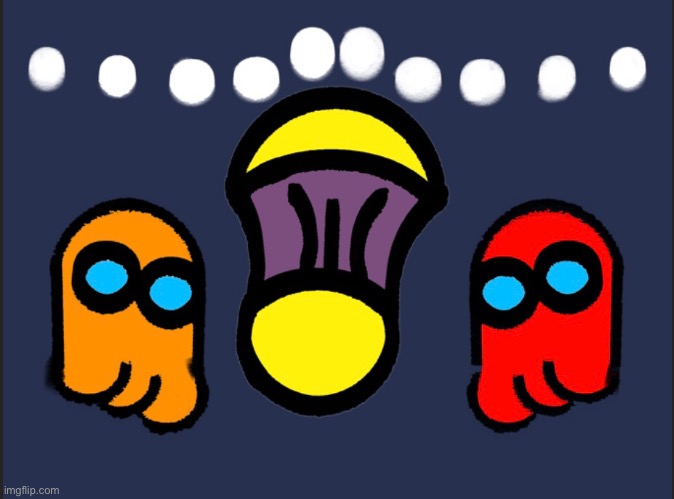 pac-man fanart | image tagged in pac-man | made w/ Imgflip meme maker