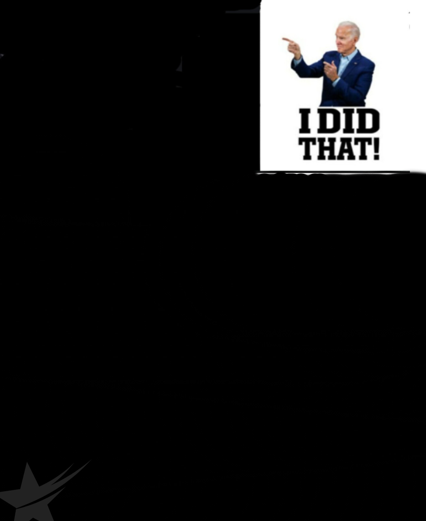 PISSING ON CREEPY JOE Blank Meme Template