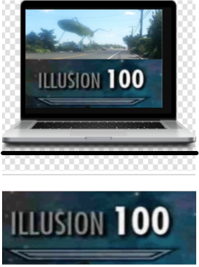 High Quality Its a 100% Percent just a illusion Blank Meme Template