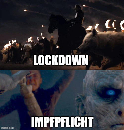 lockdown wont work | LOCKDOWN; IMPFPFLICHT | image tagged in lockdown | made w/ Imgflip meme maker