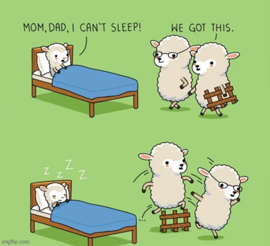 how many of you used this trick to sleep? | image tagged in comics | made w/ Imgflip meme maker