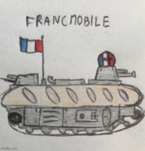 FRANCMOBILE 1.0 | image tagged in france,countryballs,drawings,drawing | made w/ Imgflip meme maker