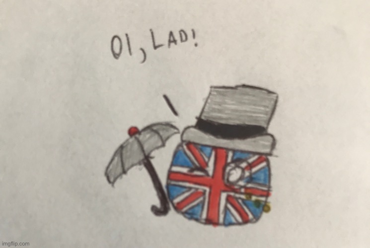 britainball | image tagged in countryballs,drawings | made w/ Imgflip meme maker