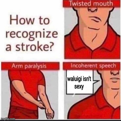 Hes definitely having a stroke | made w/ Imgflip meme maker