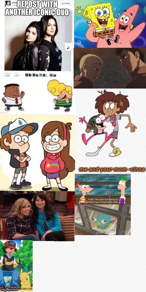 Iconic duos | made w/ Imgflip meme maker