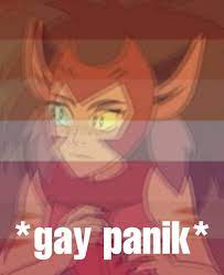 Gay Panik Blank Meme Template