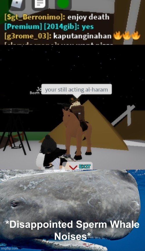 Found a Roblox Filipino erper. I'm disappointed | made w/ Imgflip meme maker