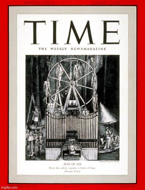 When TIME named Hitler person of the year in 1938 | made w/ Imgflip meme maker
