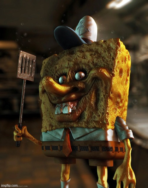 Realistic SpongeBob | image tagged in realistic spongebob | made w/ Imgflip meme maker