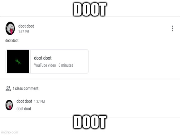 doot doot | DOOT; DOOT | image tagged in dootdoot,doot | made w/ Imgflip meme maker