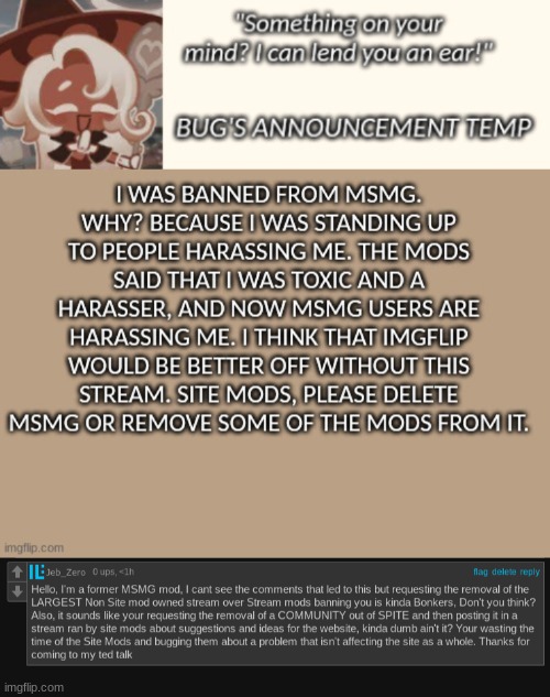 Jeb_Zero's Ted Talk | image tagged in ted talk | made w/ Imgflip meme maker