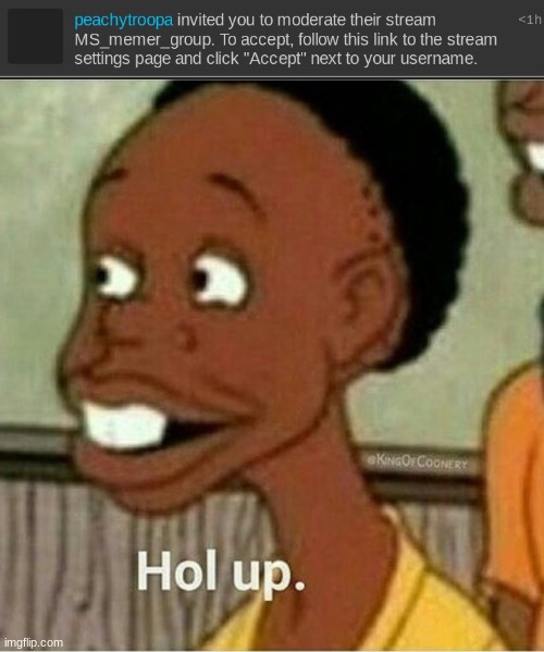 Dont I have to redo my application? | image tagged in hol up | made w/ Imgflip meme maker