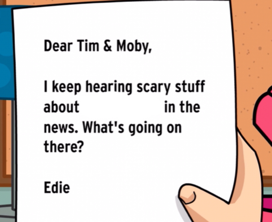 High Quality Dear Tim and Moby. Blank Meme Template
