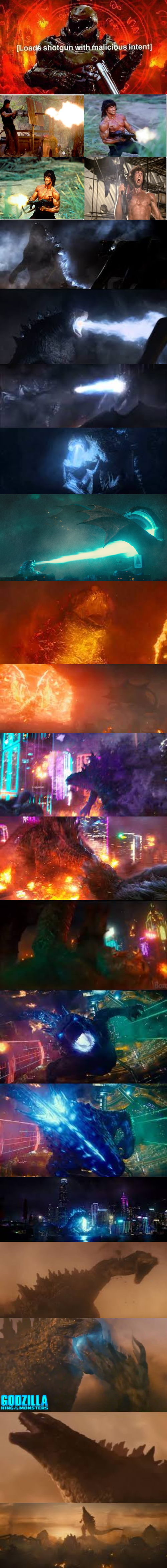 Godzilla the ultimate death Blank Meme Template