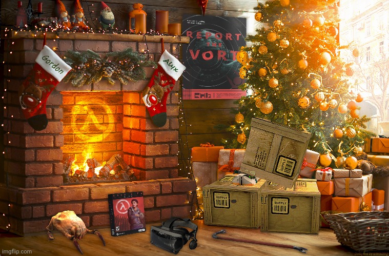 Christmas but half-life | made w/ Imgflip meme maker