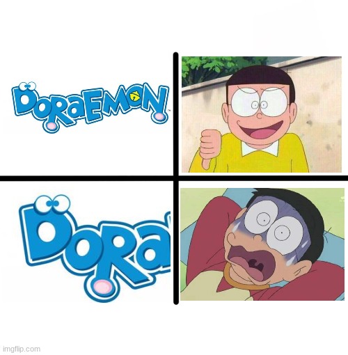 Dora Dora Dora Dora, the Expl- wait | image tagged in memes,blank starter pack,dora,doraemon,why are you reading this,stop it get some help | made w/ Imgflip meme maker