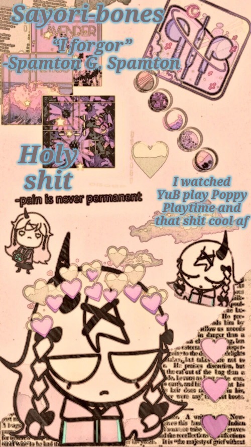 Razzy Stazzy 2.0 | I watched YuB play Poppy Playtime and that shit cool af; Holy shit | image tagged in razzy stazzy 2 0 | made w/ Imgflip meme maker