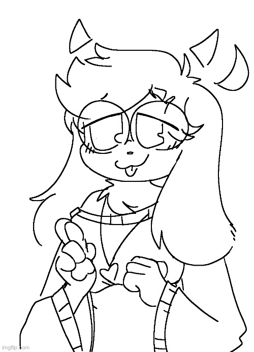 Coco fanart, should I color it? | made w/ Imgflip meme maker