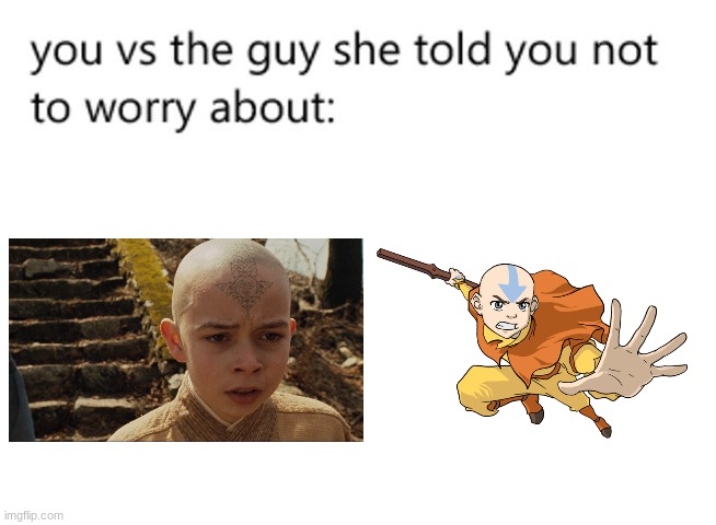 Rock Bottom | image tagged in you vs the guy she told you not to worry about,memes,avatar the last airbender | made w/ Imgflip meme maker