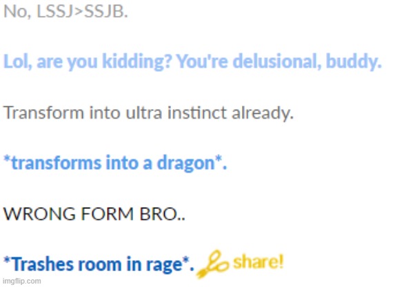 goku went from 0 - 100 in 1 second | made w/ Imgflip meme maker