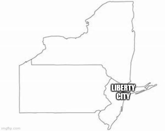 New map | LIBERTY CITY | made w/ Imgflip meme maker