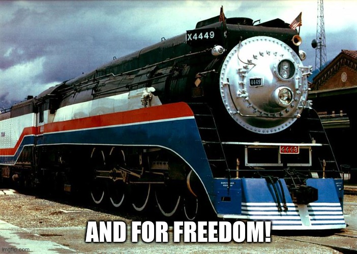 AND FOR FREEDOM! | made w/ Imgflip meme maker