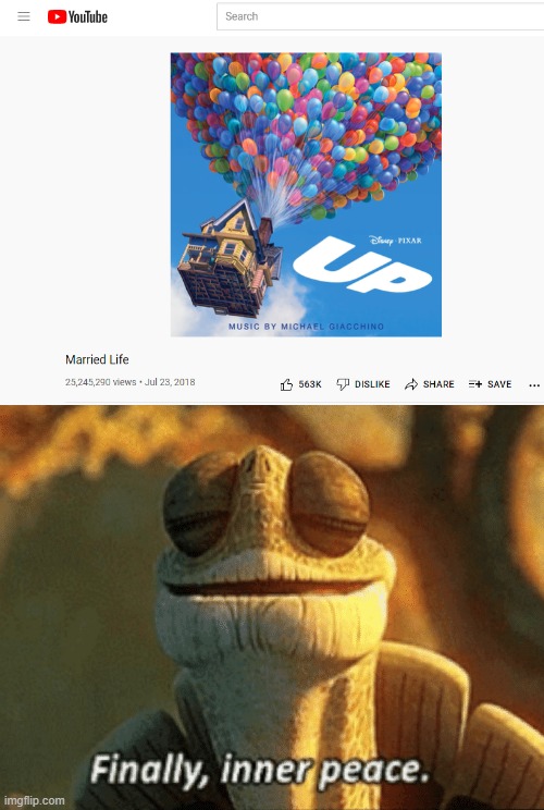 Finally, inner peace. | image tagged in finally inner peace | made w/ Imgflip meme maker