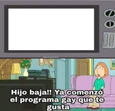 hijo baja Blank Meme Template