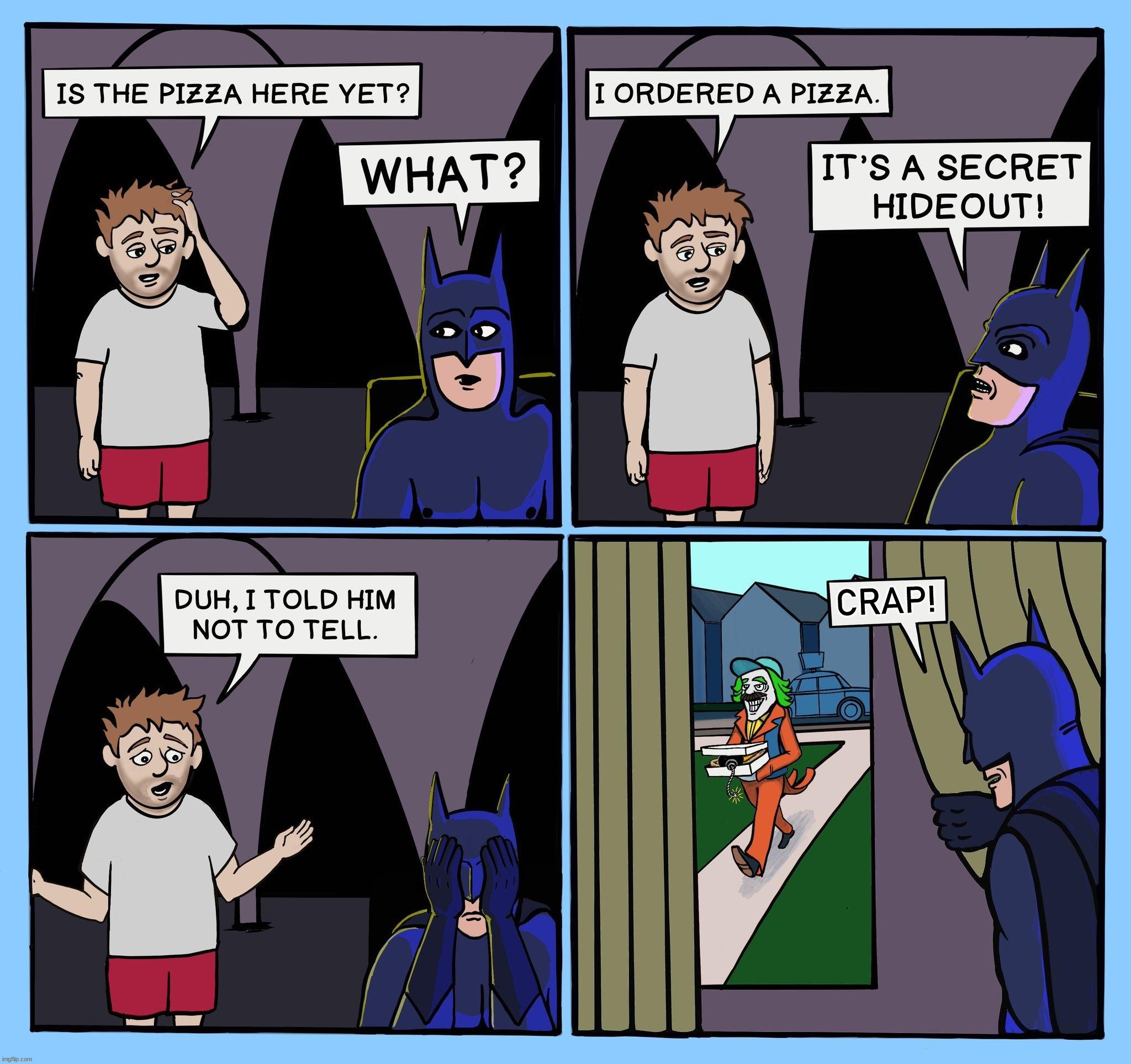 CRAP! | image tagged in superheroes,batman | made w/ Imgflip meme maker