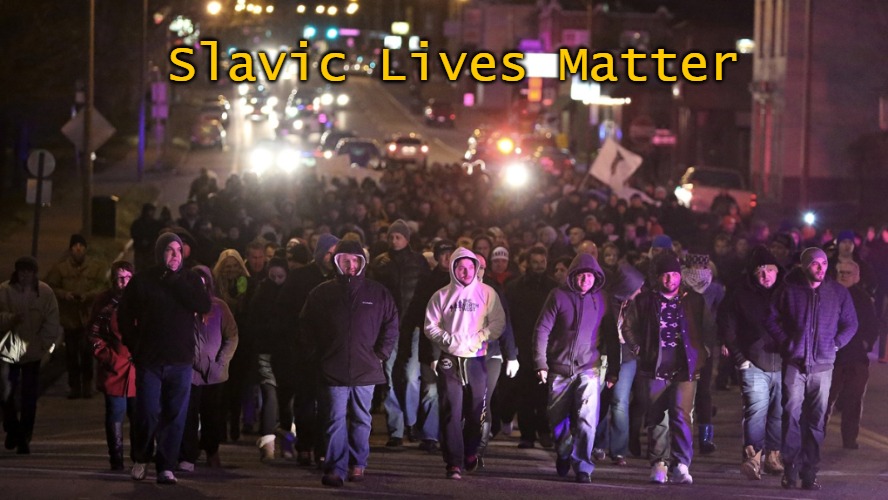 St. Louis Bosnians | Slavic Lives Matter | image tagged in st louis bosnians,slavic lives matter | made w/ Imgflip meme maker