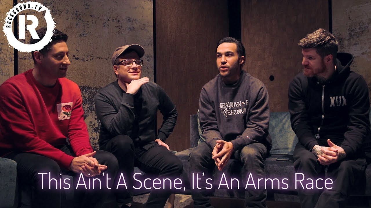 High Quality Fall out boy this ain’t a scene it’s an arms race Blank Meme Template