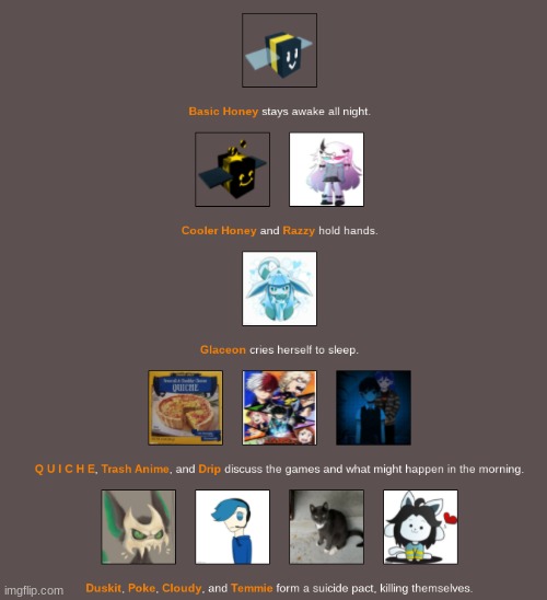 why is everybody kill ing them self | made w/ Imgflip meme maker