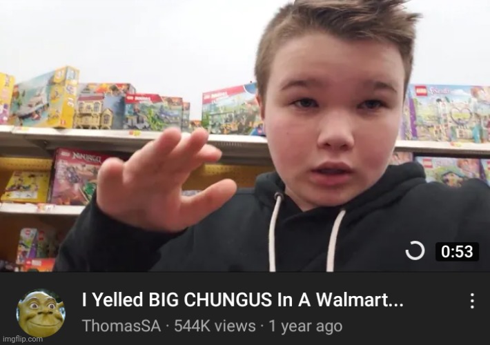 B I g g e s t c h u n g u s : ) | made w/ Imgflip meme maker