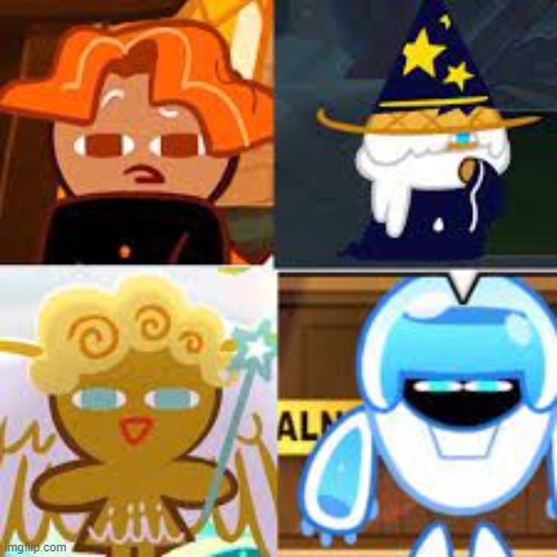 What do you looking at? | image tagged in cookie run | made w/ Imgflip meme maker