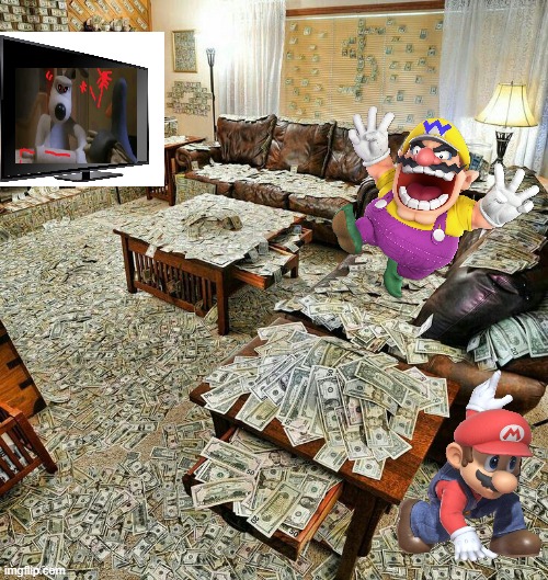 wario dies from a heart attack by a scary wallace and gromit video by mario while trying to watch Vitamin connection on Twitch | image tagged in wario dies,wario,mario,memes,twitch,vitamin connection | made w/ Imgflip meme maker