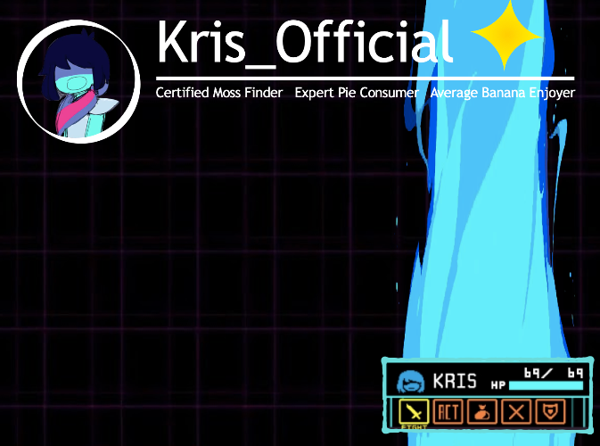 Kris_Official Announcement template Blank Meme Template